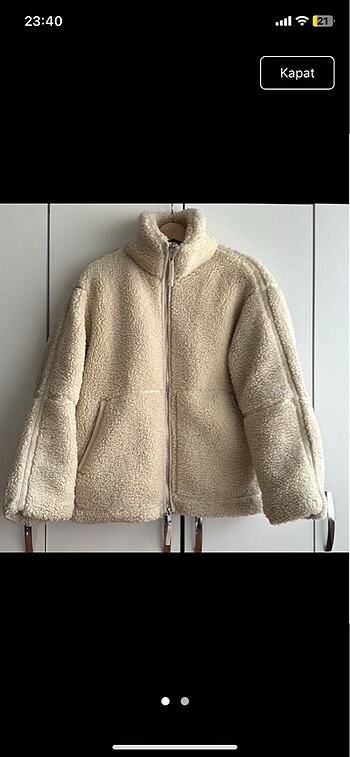 H&M peluş ceket