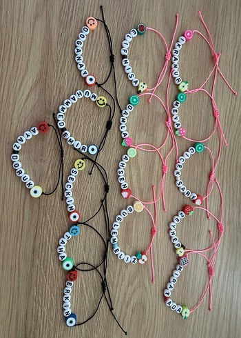 Renkli Boncuklu Çocuk Bileklikleri - Görsel 2