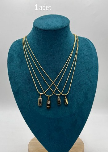 çelik  Midi Kadın Kolye - Görsel 2