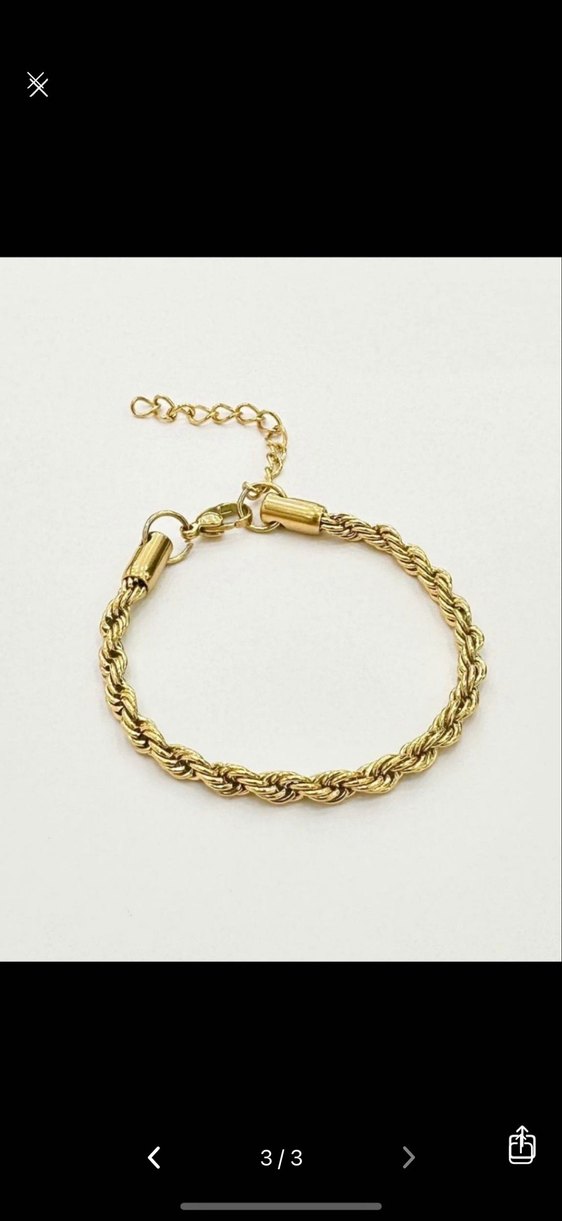 Çelik kolye bileklik Set - Görsel 3