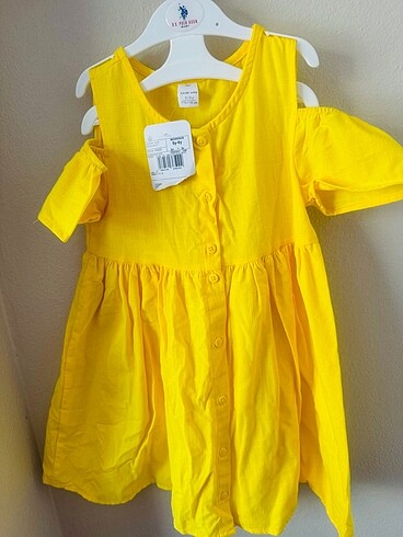 6 Yaş Beden Sarı elbise lcwakiki 5.6 yaş