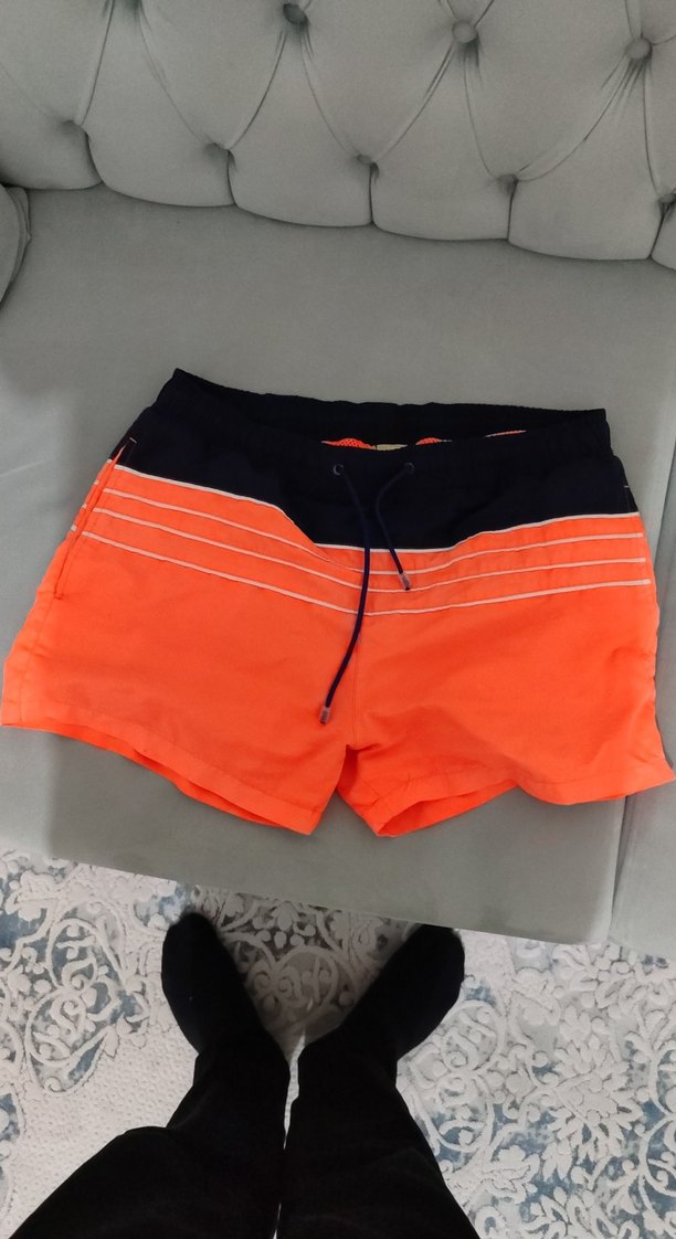 Turuncu Kemerli Erkek Midi Spor Mayo - Görsel 2