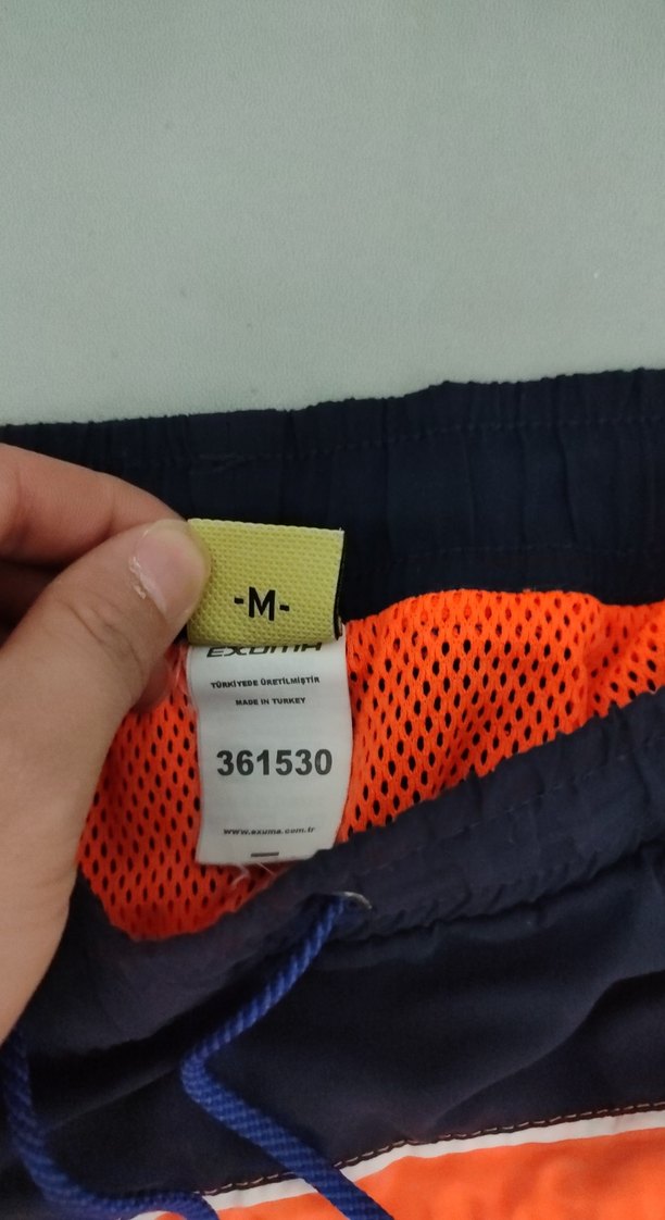 Turuncu Kemerli Erkek Midi Spor Mayo - Görsel 4