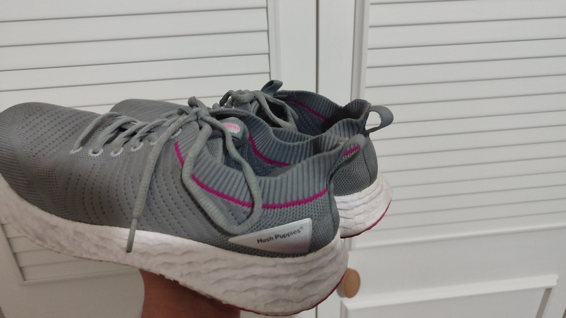 Bambi Gri Kadın Sneaker Stiletto Topuklu — görsel 3/6