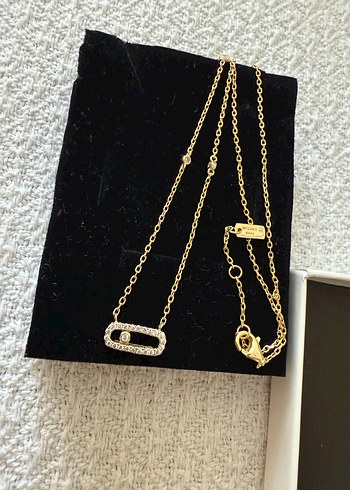 Accessorize Messika model gümüş kolye