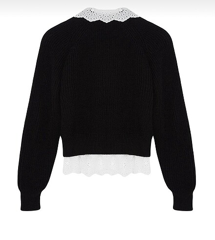 s Beden siyah Renk Crop Hırka