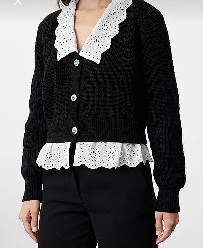 Crop Hırka