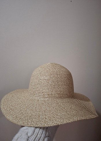 Bej Hasır Şapka - Görsel 3