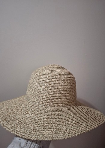 Bej Hasır Şapka - Görsel 2