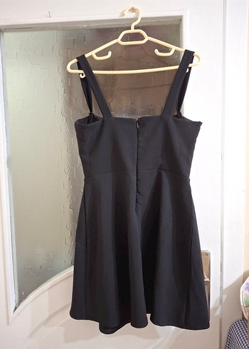 Dokuma Kısa Abiye Gece Elbisesi - Görsel 4