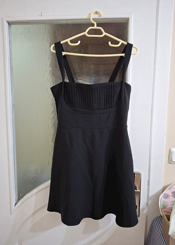 Dokuma Kısa Abiye Gece Elbisesi - Görsel 3