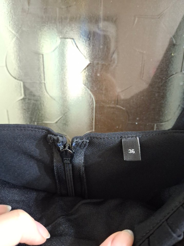 Dokuma Kısa Abiye Gece Elbisesi - Görsel 5