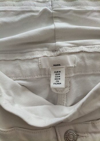 Beyaz Hamile  Şort - Görsel 2