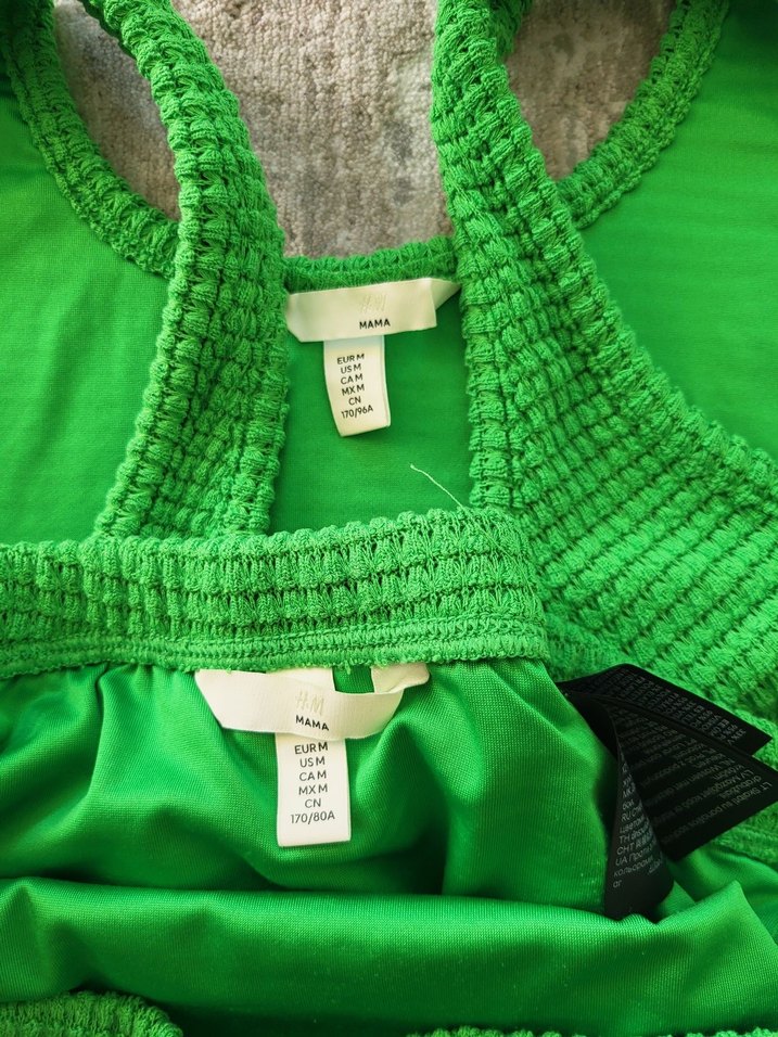 Yeşil Midi Hamile ikili takım - Görsel 4