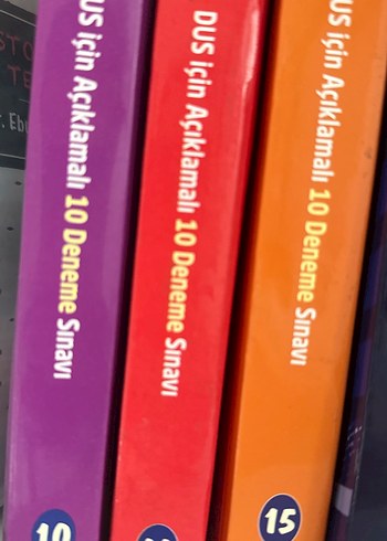 Açıklamalı 10 Deneme Sınavı Seti - 10, 11, 15 dus deneme - Görsel 2