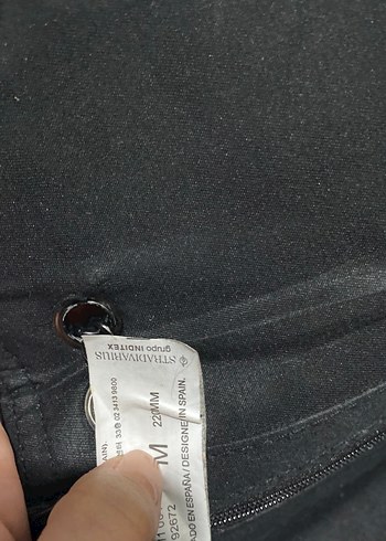 Stradivarius siyah deri çanta - Görsel 5