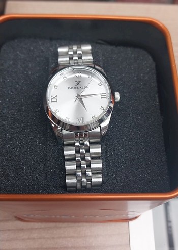 Daniel Klein gümüş kadın saat - Görsel 2