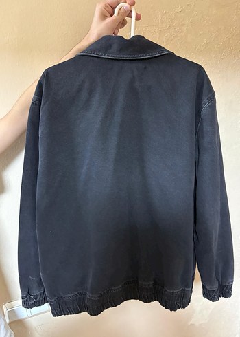 Koton Siyah Denim Ceket - Görsel 2