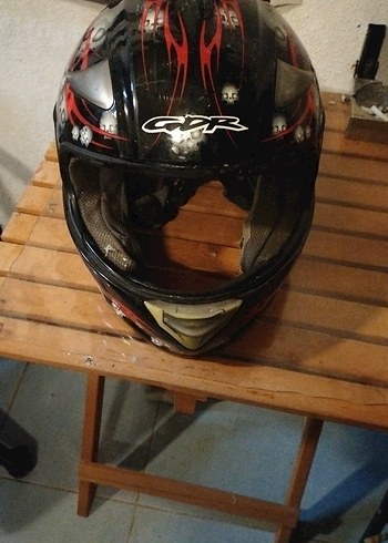 Desenli Siyah Seramik Motosiklet Kaskı - Görsel 6