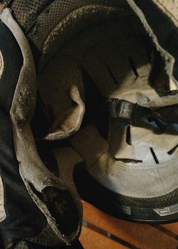 Desenli Siyah Seramik Motosiklet Kaskı - Görsel 7