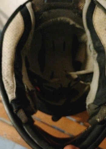 Desenli Siyah Seramik Motosiklet Kaskı - Görsel 4