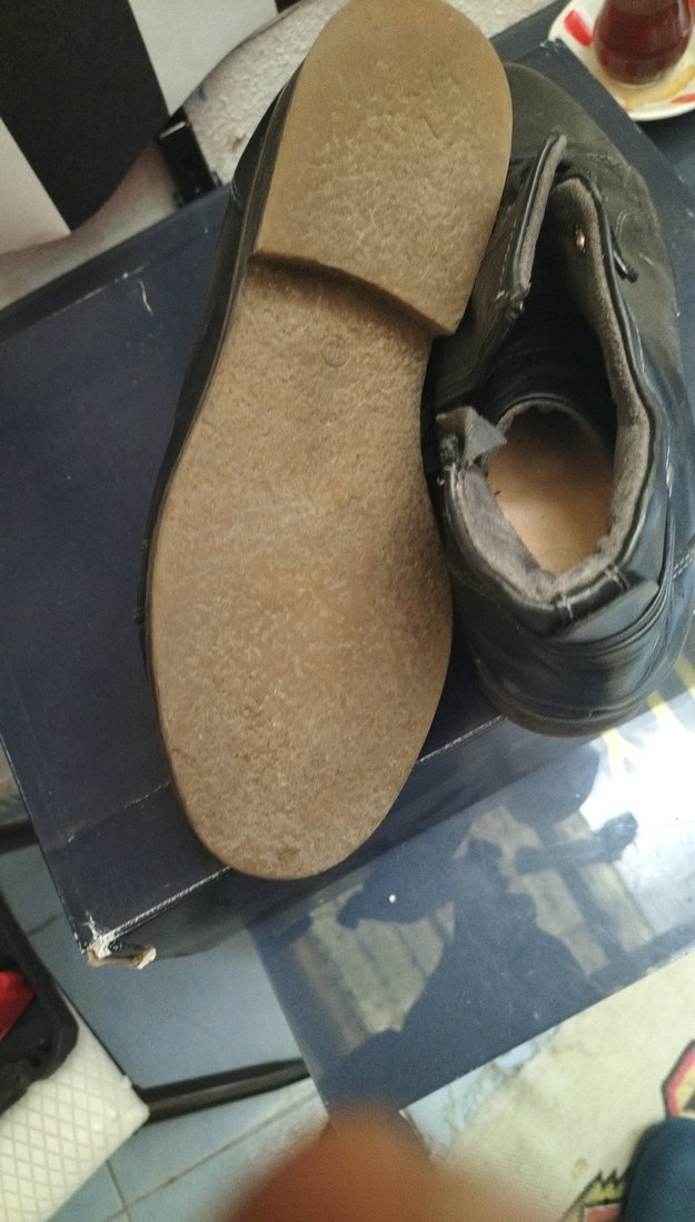 Siyah Gri Bağcıklı Erkek Bot - Görsel 4