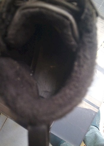 Siyah Erkek Lastik Bağcıklı Street Style Bot - Görsel 3