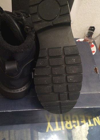 Siyah Erkek Lastik Bağcıklı Street Style Bot - Görsel 5