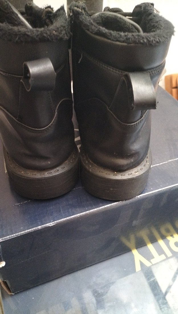 Siyah Erkek Lastik Bağcıklı Street Style Bot - Görsel 4