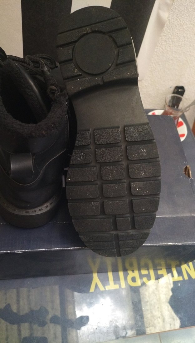 Siyah Erkek Lastik Bağcıklı Street Style Bot - Görsel 5