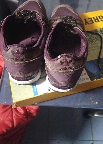 Mor ve Gri Erkek Spor Ayakkabı - Görsel 7