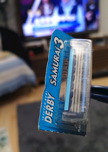 WSAMURA Erkek Tıraş Makinesi - Mavi - Görsel 2