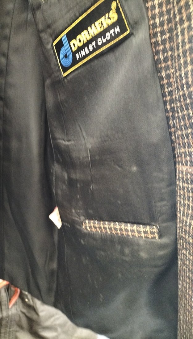 Erkek Kahverengi Düğmeli Midi Ceket - Görsel 4