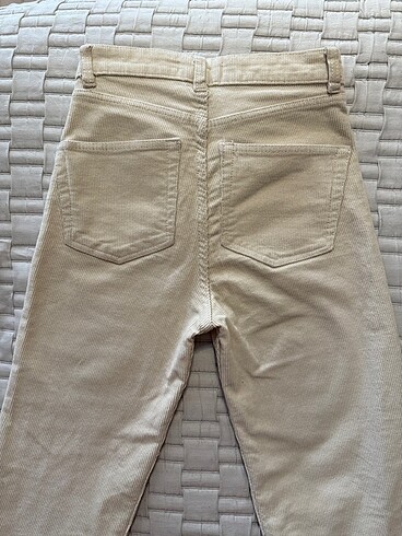 xs Beden ten rengi Renk Pull&Bear Krem Pantolon
