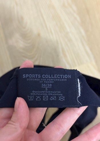 Tchibo Lacivert Spor Sütyeni