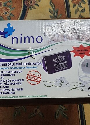 Nimo marka nebülizatör/hava cihazi