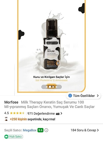 Diğer Morfose Milk therapy