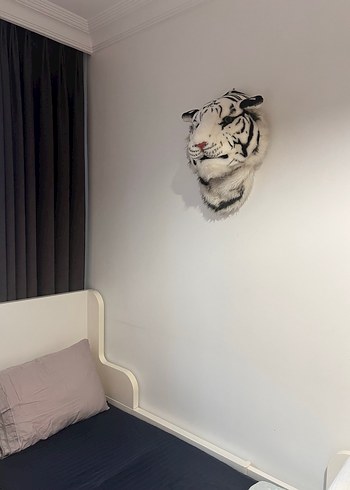 Diğer Beyaz Peluş Kaplan Oyuncak