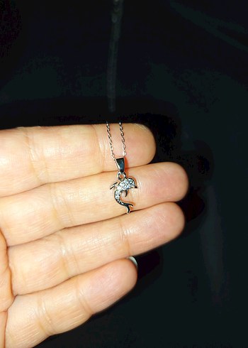 Minimal Balık Figürlü Kolye - Görsel 7