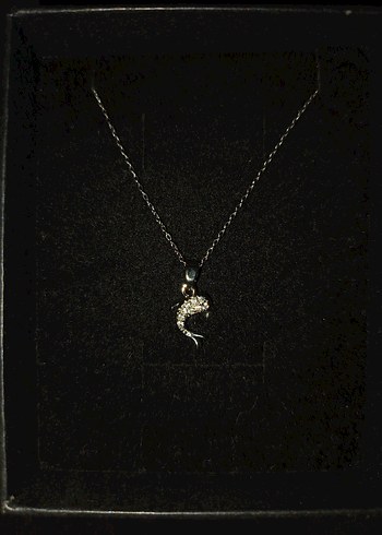 Minimal Balık Figürlü Kolye - Görsel 11