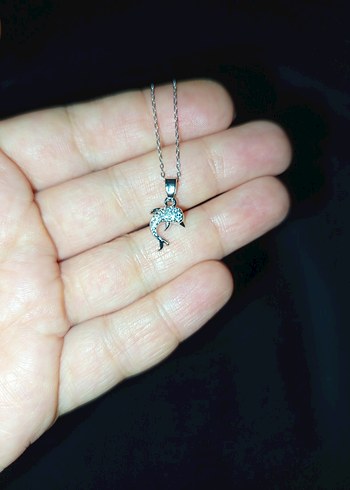 Minimal Balık Figürlü Kolye - Görsel 4