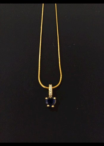 Altın Renkli Mini Zincirli Kolye - Görsel 5