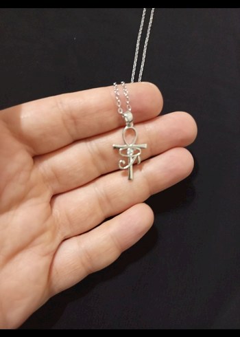 Ankh ve Horus'un Gözü Kolye - Görsel 6