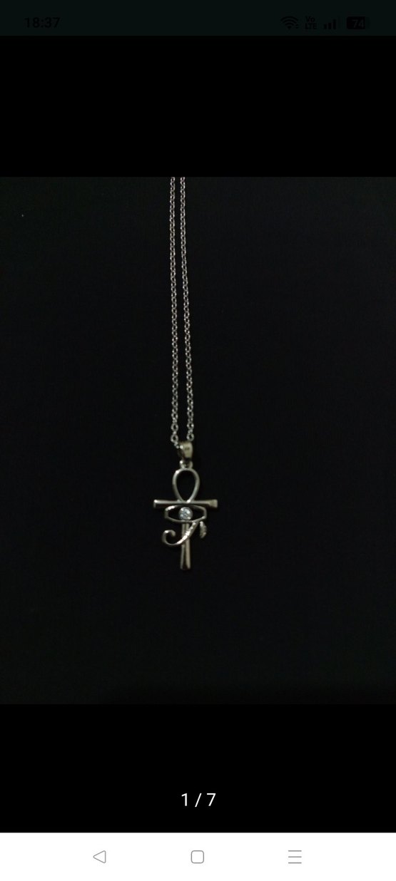 Ankh ve Horus'un Gözü Kolye - Görsel 2