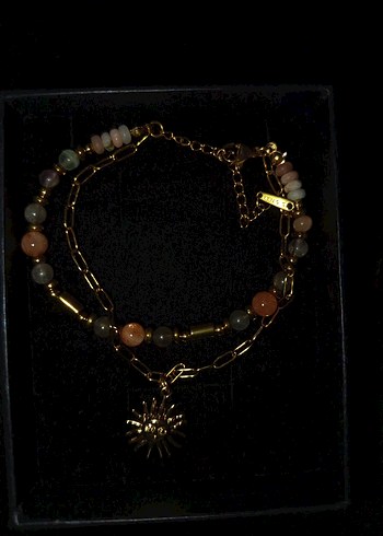 Bohem Güneş Figürlü Çelik Bileklik - Görsel 6