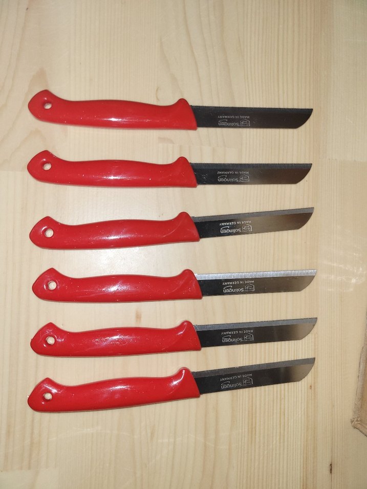 Mor Saplı Meyve Bıçağı Seti - Görsel 3