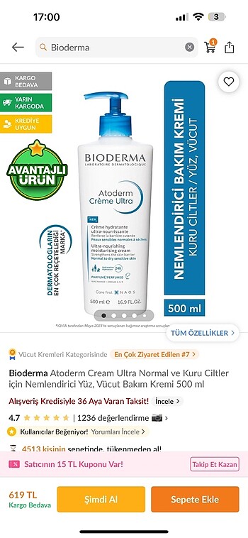 Bioderma nemlendirici