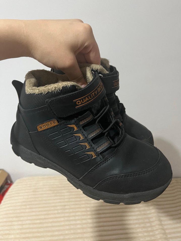 Erkek Çocuk Kahverengi Kışlık Bot - Görsel 2