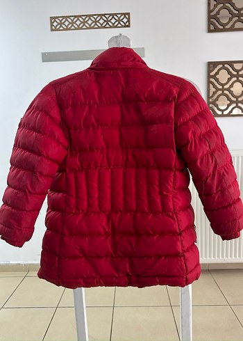 Kırmızı Çocuk Fermuarlı Mont - Görsel 3
