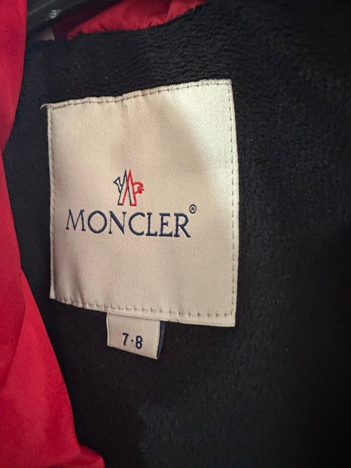 Kırmızı  Çocuk Fermuarlı Mont - Görsel 2